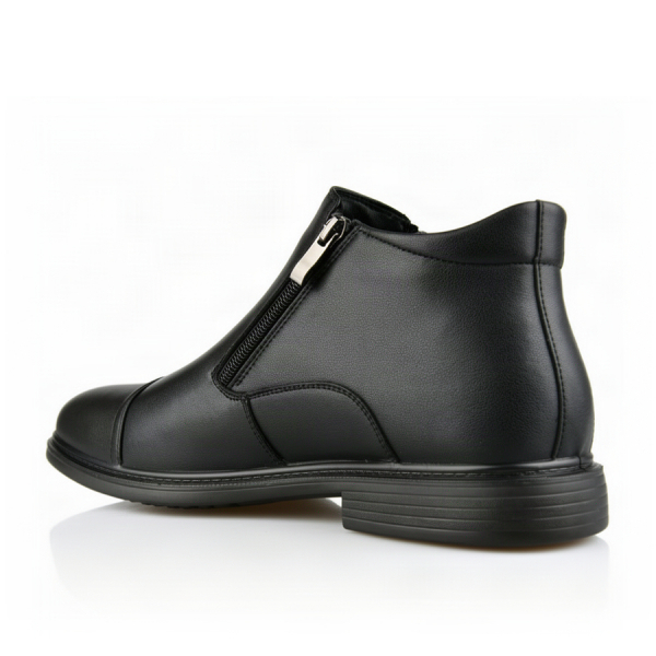 botine bărbați piele naturală negru 0162773