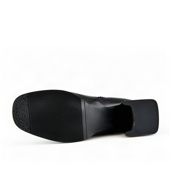 lady's boots genuin leather black 0162644
