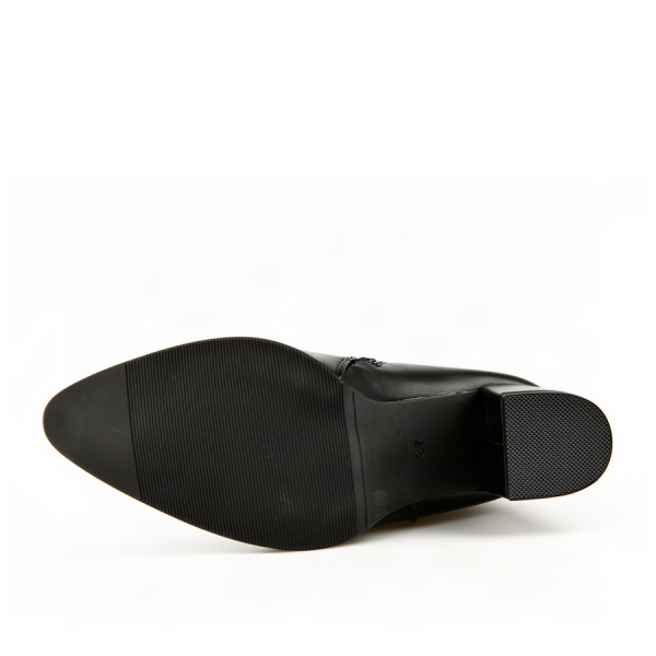 botine damă piele ecologică negru 0162838