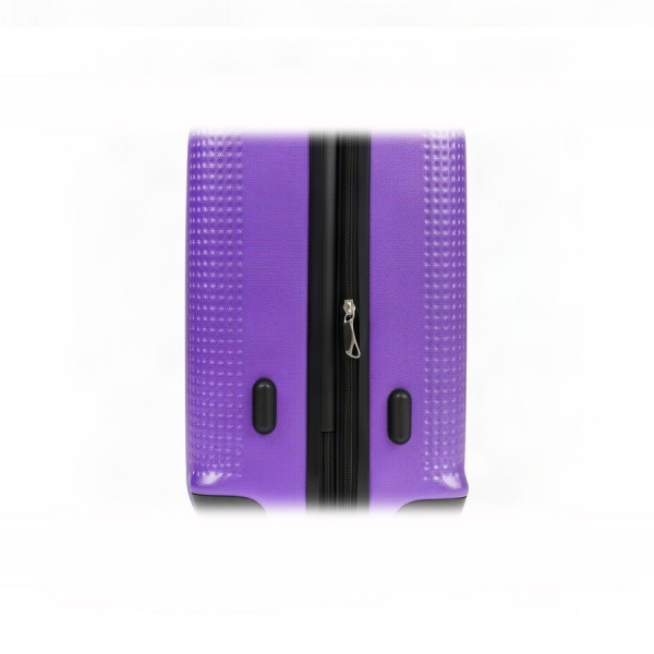 big suitcase ABS plastic purple 0163689