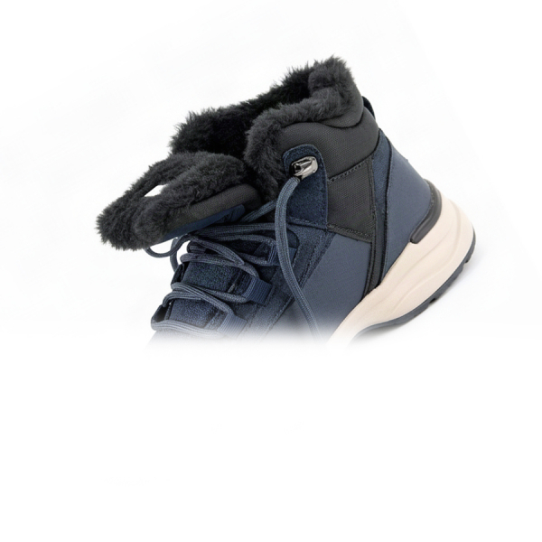 men's boots eco leather/textile blue 0162602