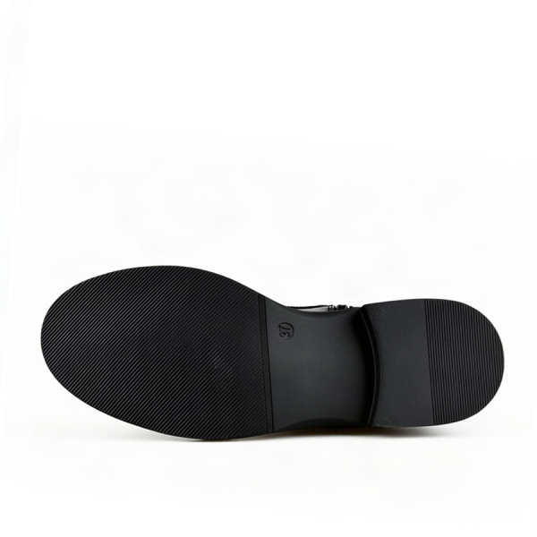 botine damă textil/piele ecologică negru 0162906