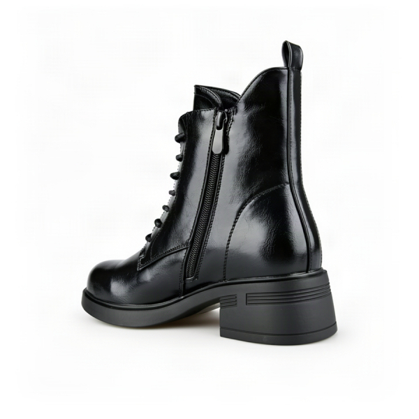 lady's boots synthetic leather black 0162805
