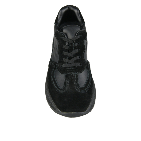 adidași damă piele naturală negru 0163341