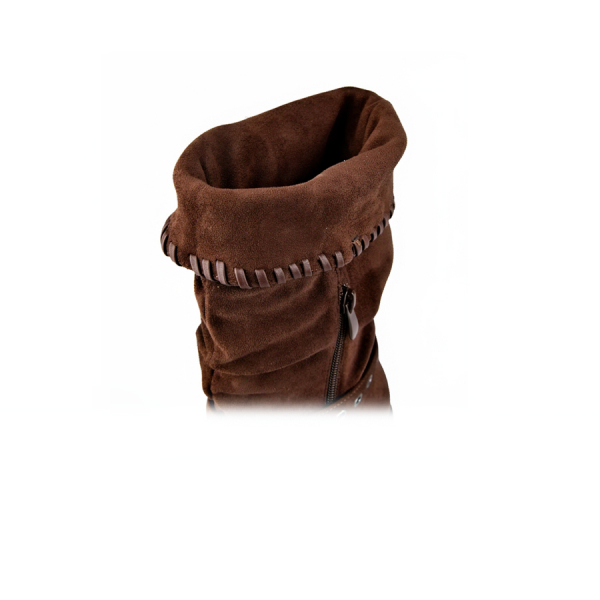 cizme damă textil maro 0162789