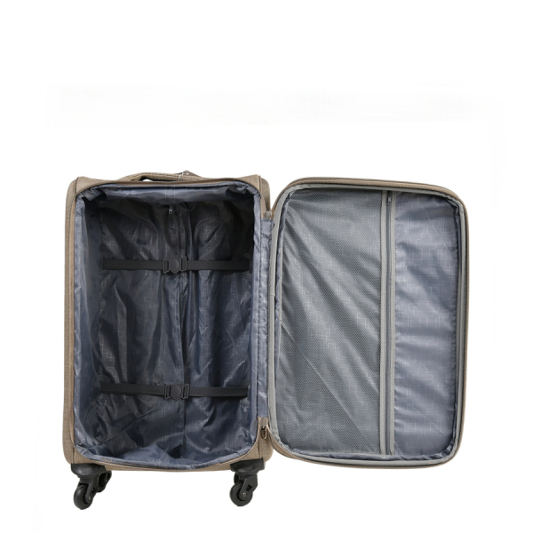 small suitcase textile beige 0163705
