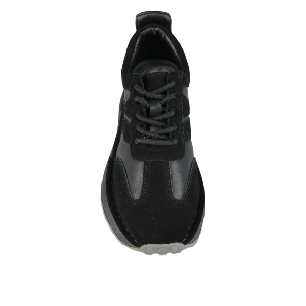 adidași damă piele naturală negru 0163175