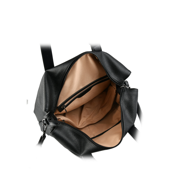lady's bag synthetic leather black 0163289