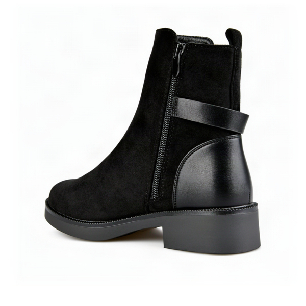 lady's boots textile/eco leather black 0162473