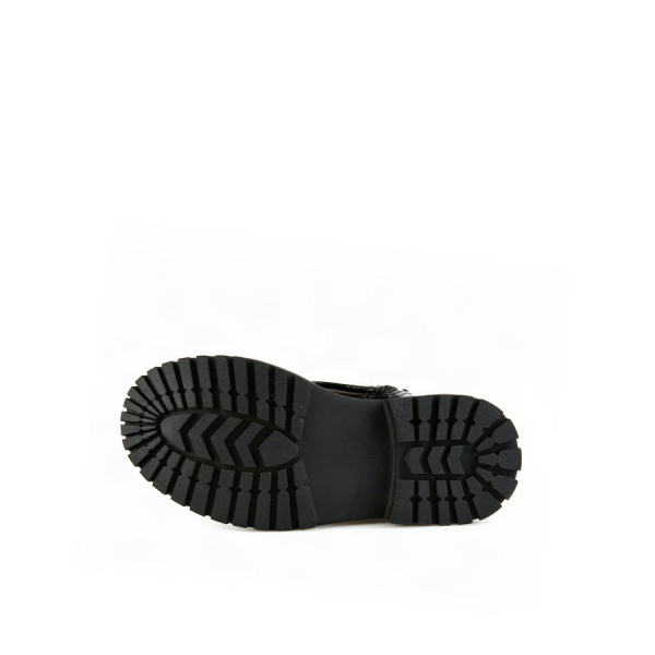 kids boots synthetic leather black 0162552