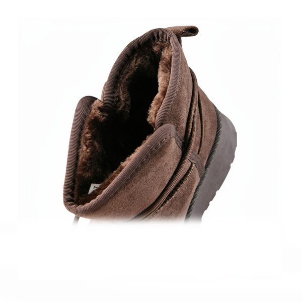 botine de zăpadă damă textil maro 0162977