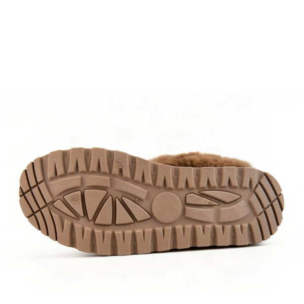 lady's boots textiles brown 0163363