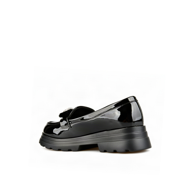 kids shoes synthetic leather black 0162561
