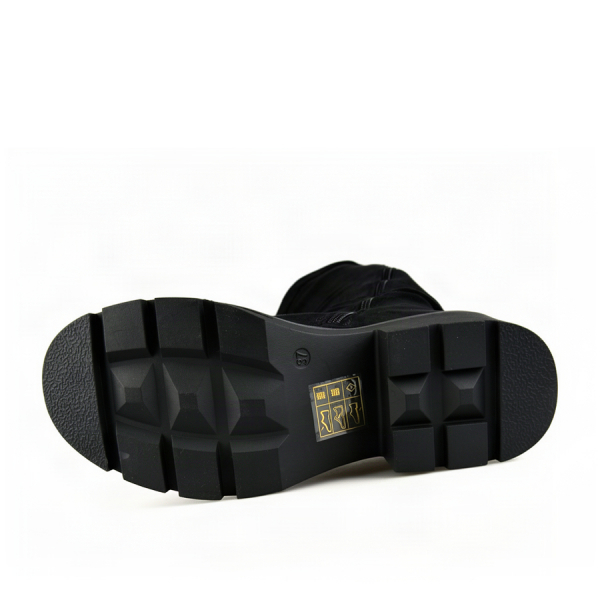 botine damă textil negru 0162499