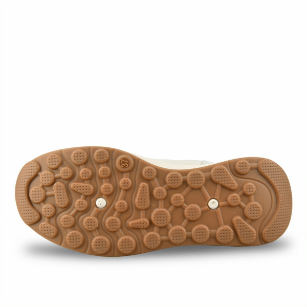 lady's boots eco leather/textile white 0162354