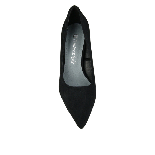 pantofi damă textil negru 0163028