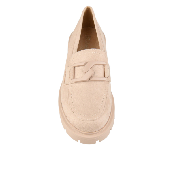 lady's shoes textiles beige 0160501