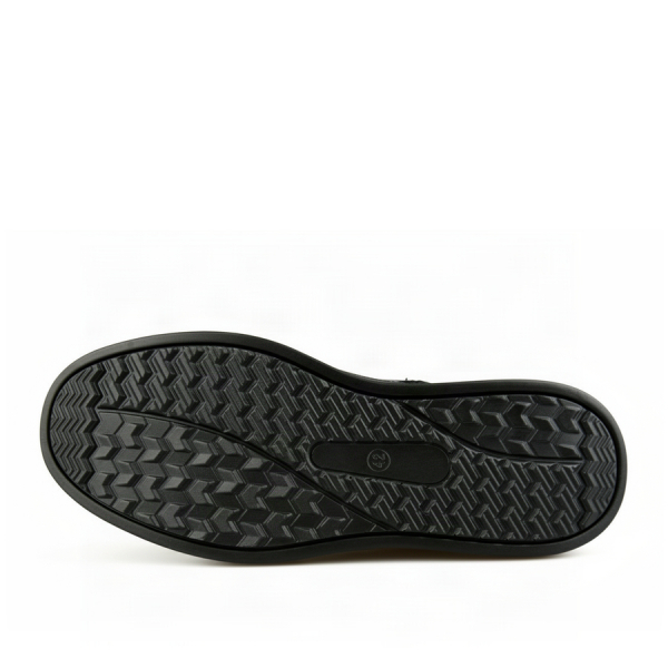 botine bărbați piele naturală negru 0162771
