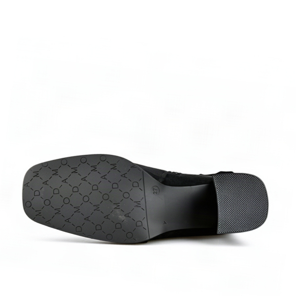 cizme damă textil negru 0162498