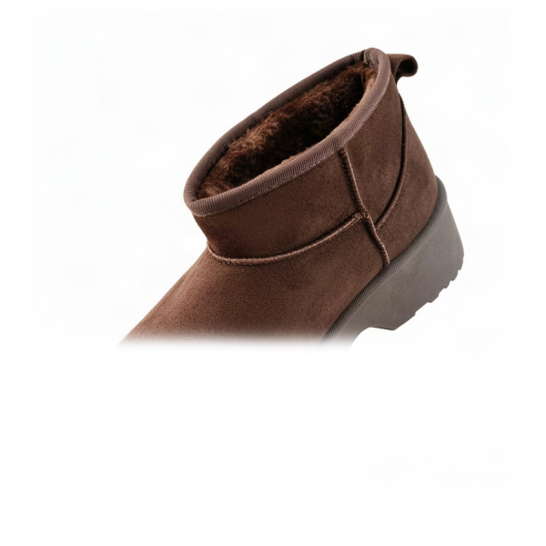 botine damă textil maro 0163373