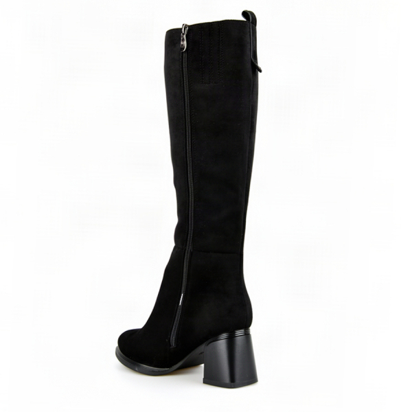 cizme damă textil negru 0163405