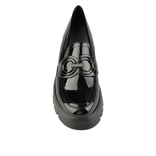 lady's shoes synthetic leather black 0160497