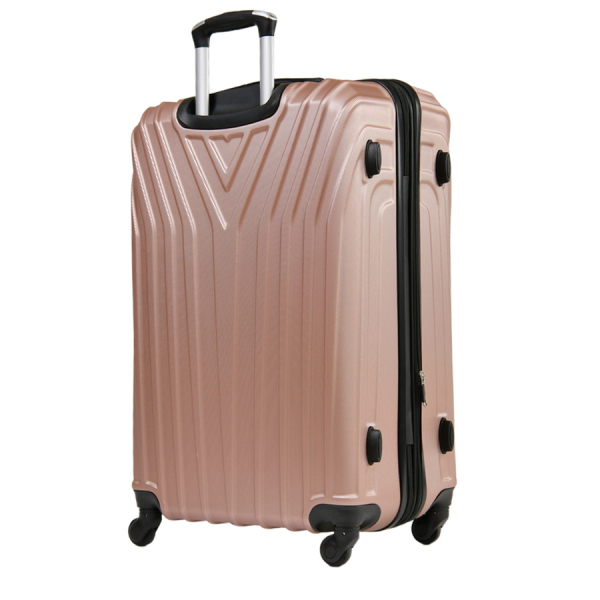 big suitcase ABS plastic pink 0163668