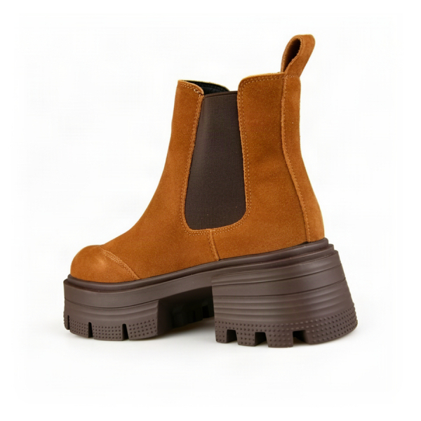 botine damă piele naturală maro 0162875