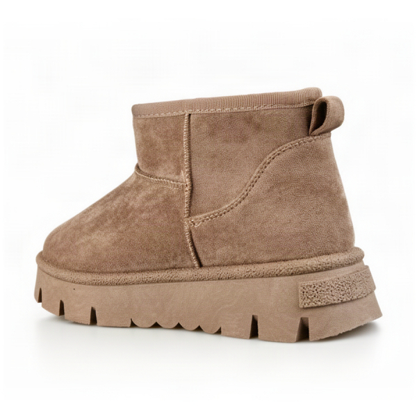 lady's boots textiles light brown 0162338