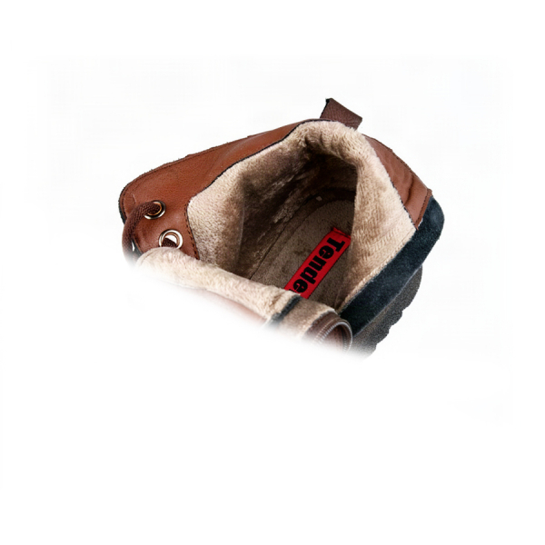 botine damă piele naturală maro închis 0162861