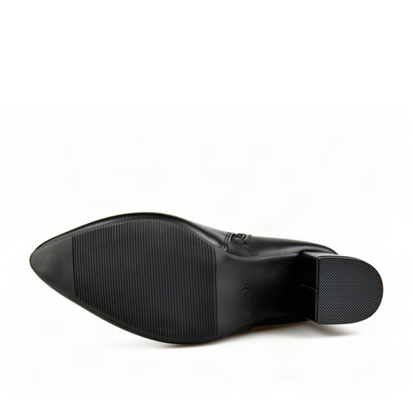 botine damă piele ecologică negru 0162840