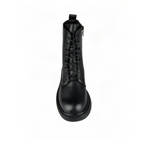 botine damă piele naturală negru 0162675