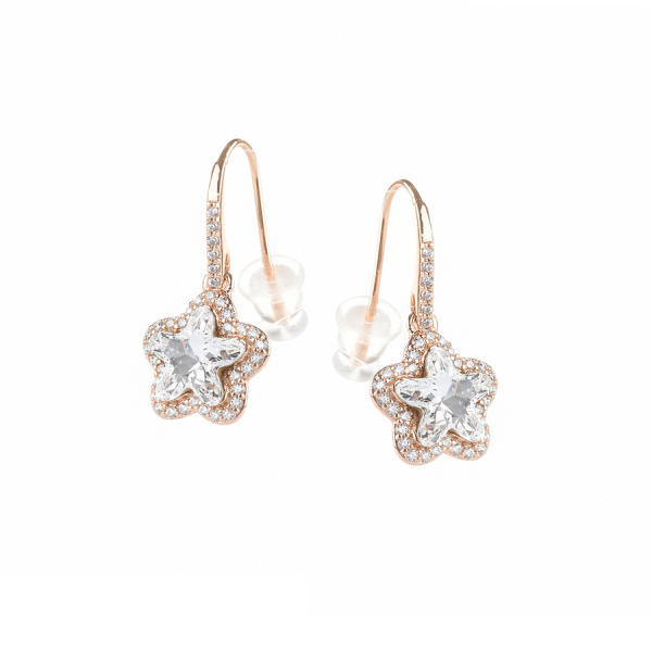 set damă alamă, cristale Swarovski auriu 0165088
