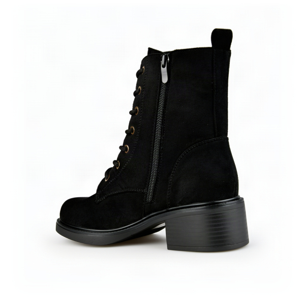 lady's boots textiles black 0162436