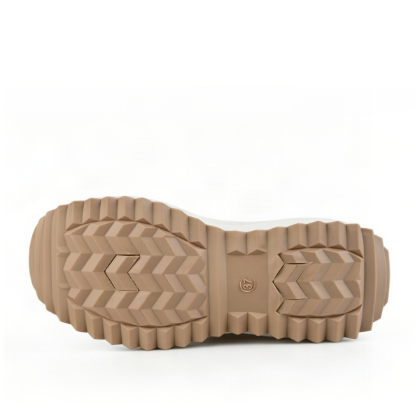 lady's apresque eco leather/textile light brown 0163317