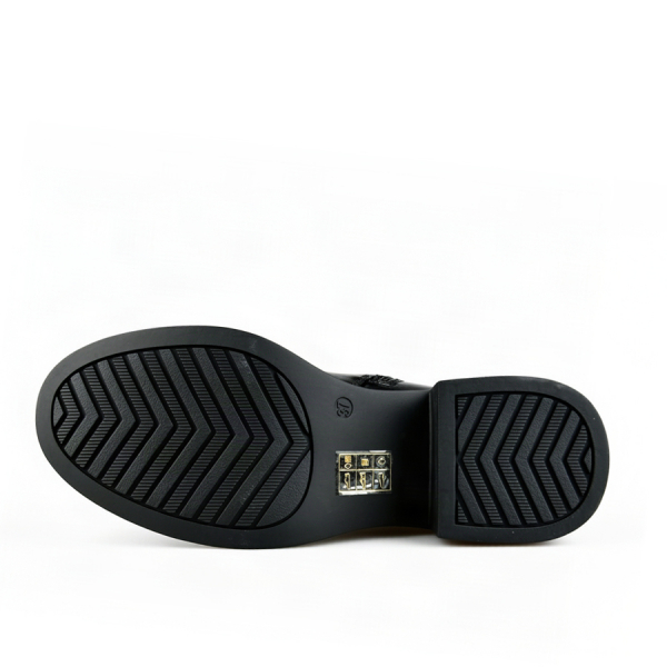 lady's boots synthetic leather black 0162807