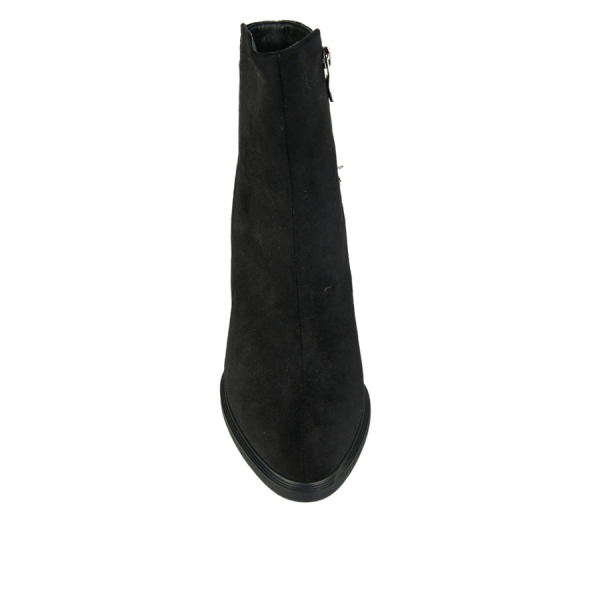 botine damă textil negru 0163402