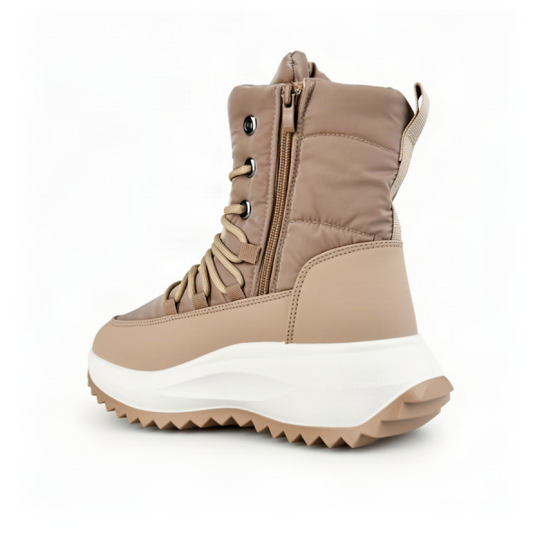 lady's apresque eco leather/textile light brown 0163317