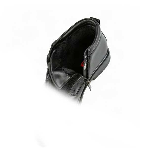 botine bărbați piele naturală negru 0162769