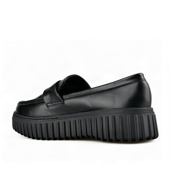 lady's shoes synthetic leather black 0163039
