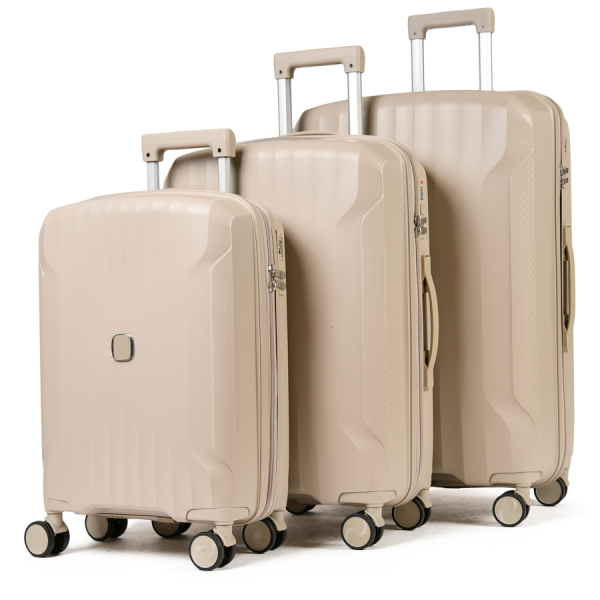 small suitcase polypropylene beige 0161421