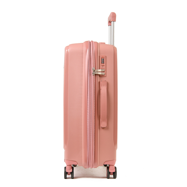 medium suitcase polypropylene pink 0161410