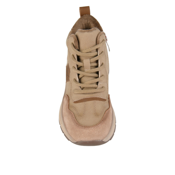 botine damă piele naturală bej 0162868