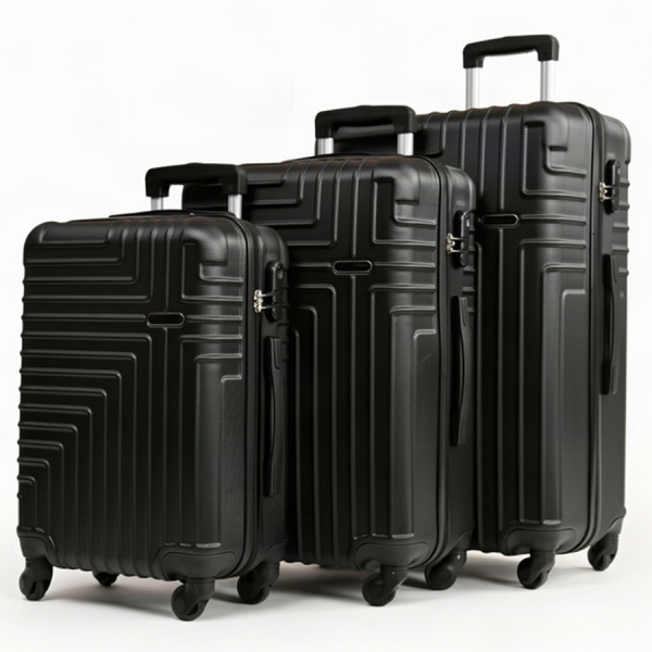 valiză mare Plastic ABS negru 0163686