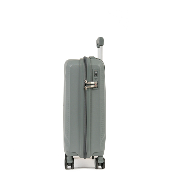 small suitcase polypropylene grey 0161427