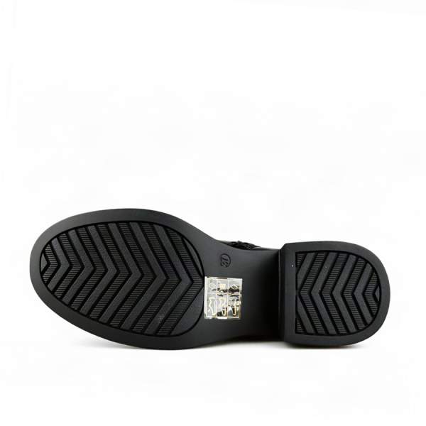 lady's boots synthetic leather black 0162805