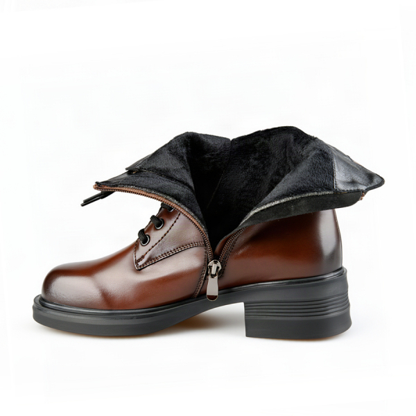 lady's boots genuin leather black 0162679