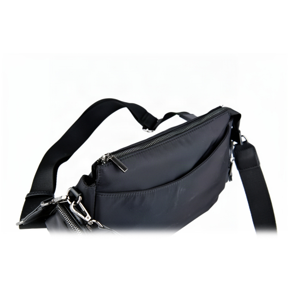 geantă damă textil negru 0163116