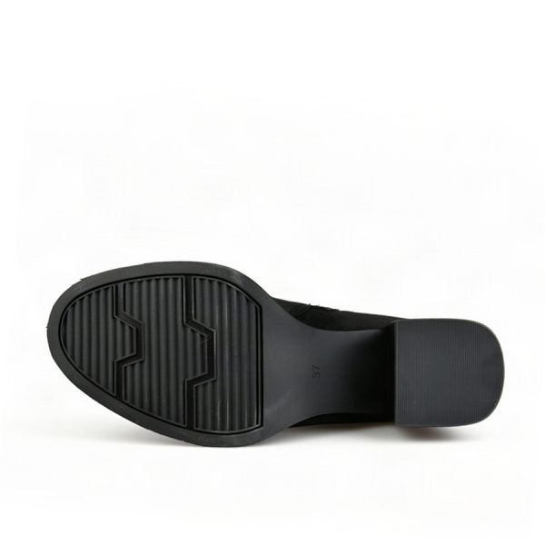 botine damă textil negru 0163400