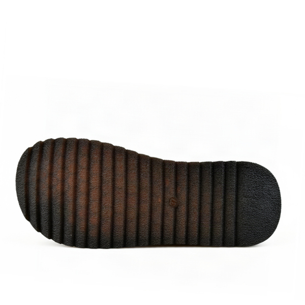 botine damă piele naturală maro închis 0162861